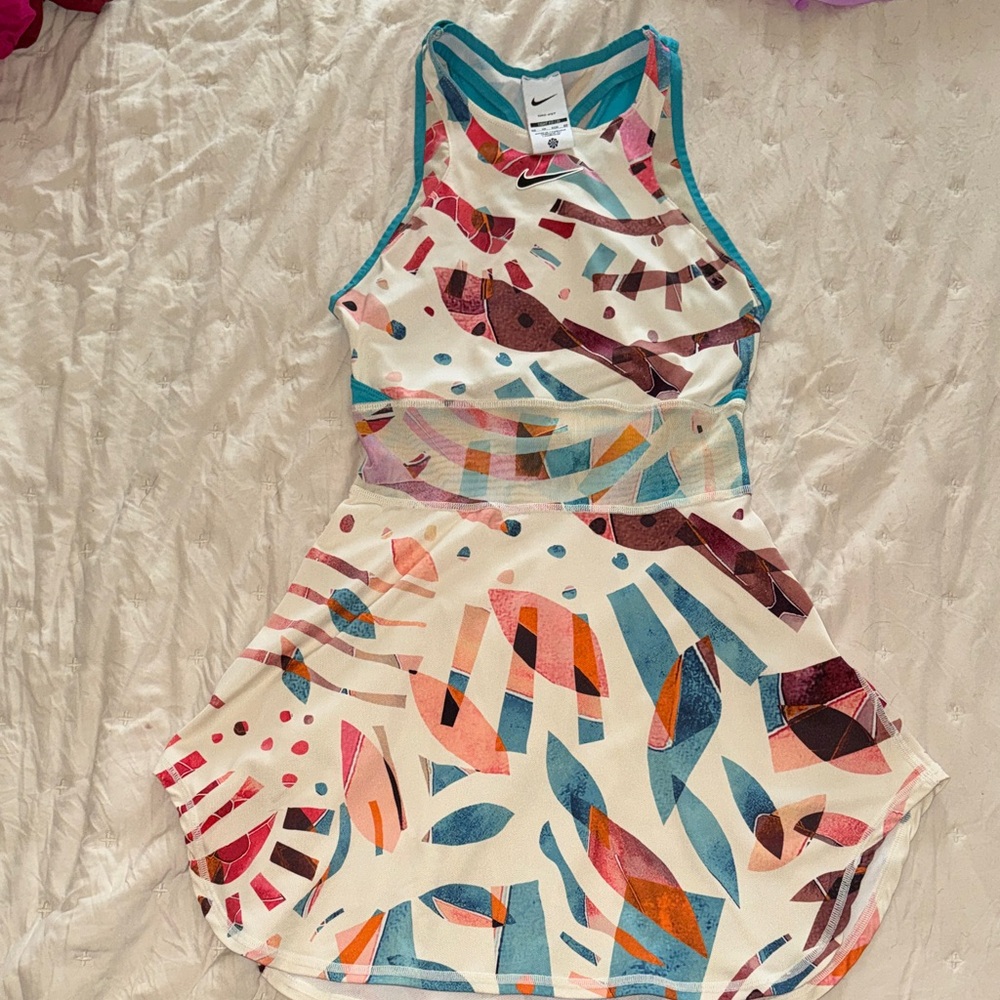 Nike Multicolor Abstract Dress